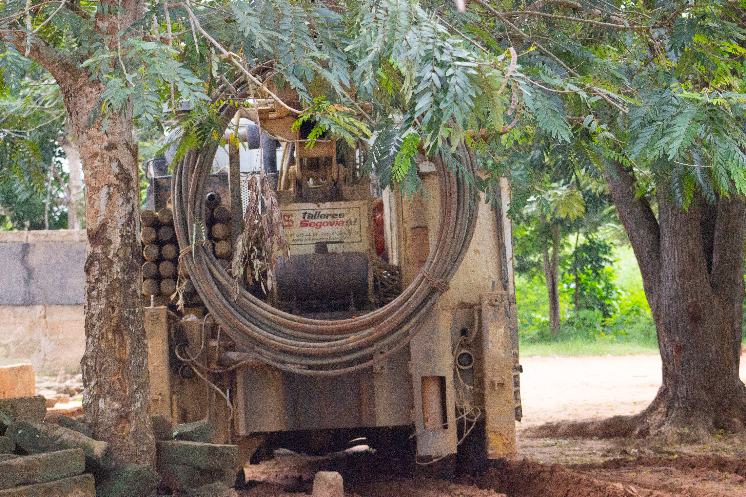 Work underway at a PAHAM water project site